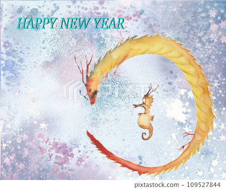 New Year's material, Year of the Dragon, Dragon's spawn New Year's material, Year of the Dragon, Dragon's spawn 109527844