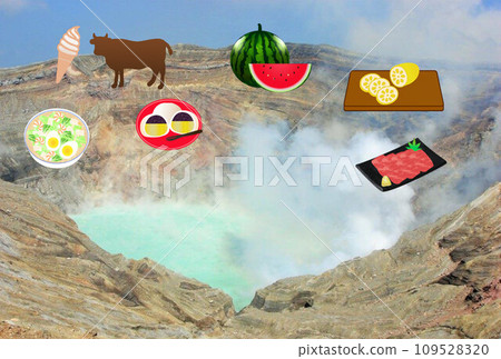 Kumamoto Prefecture Tourism Image Aso and Specialties 109528320