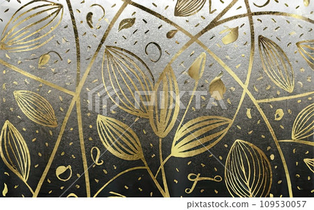 Gold leaf texture background Gold leaf texture background 109530057