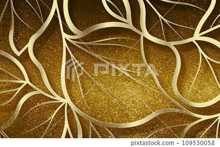 Gold leaf texture background Gold leaf texture background 109530058