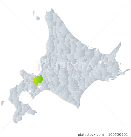 Sapporo City and Hokkaido Map Sapporo City and Hokkaido Map 109530301