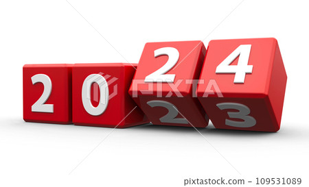 Red cubes 2024 109531089