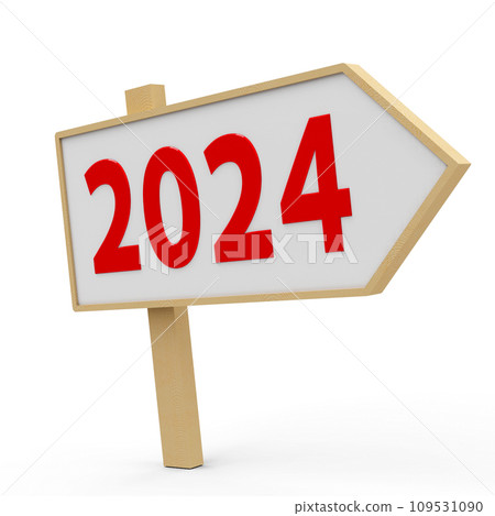 2024 white banner 109531090
