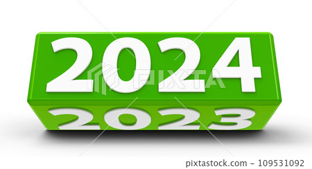 Green cube 2024-2023 109531092