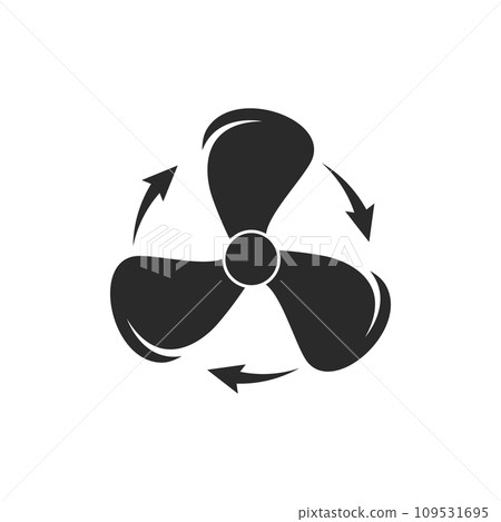 Fan icon vector Fan icon vector 109531695