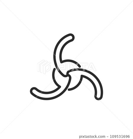 Fan icon vector 109531696