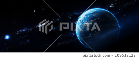 Earth seen from space 109532122
