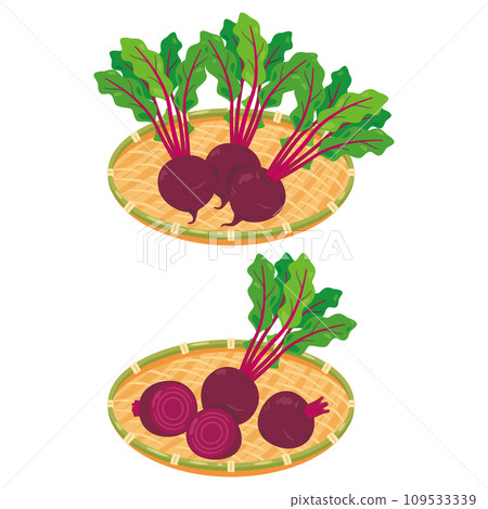 Beet set in a colander Beet set in a colander 109533339