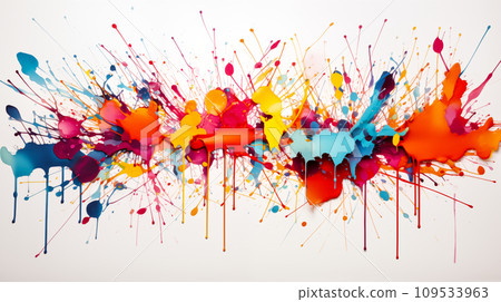 背景/CG圖形（色彩爆炸） 109533963