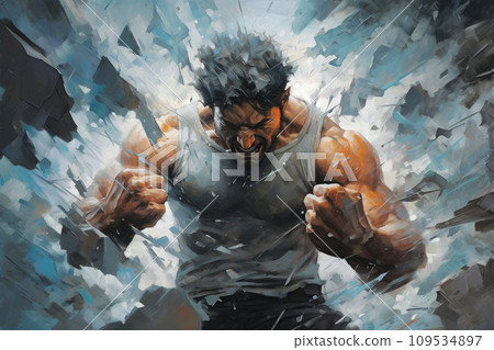 Person facing challenges with an inward strength, showcasing resilience as an inner force that shields against external pressures Person facing challenges with an inward strength, showcasing resilience as an inner force that shields against external pressures 109534897