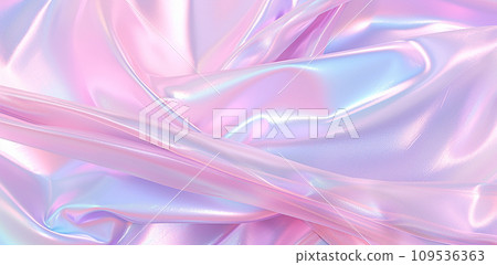 Shiny blue cloth hologram Shiny blue cloth hologram 109536363