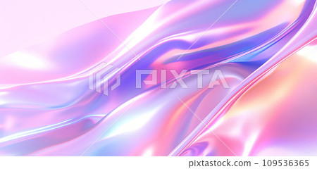 Shiny blue cloth hologram Shiny blue cloth hologram 109536365