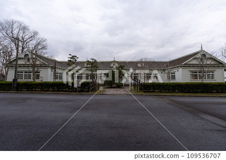 Hokkaido, Sapporo, Otaru, old-fashioned architecture, Japanese garden, house, hall, stairs Hokkaido, Sapporo, Otaru, old-fashioned architecture, Japanese garden, house, hall, stairs 109536707