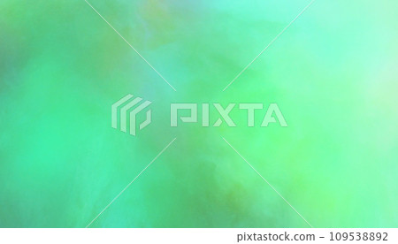 柔和的綠色水彩漸層背景 109538892