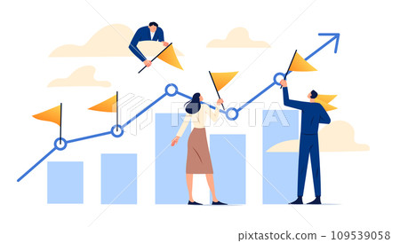 Business growth process, teamwork, data, graph Business growth process, teamwork, data, graph 109539058