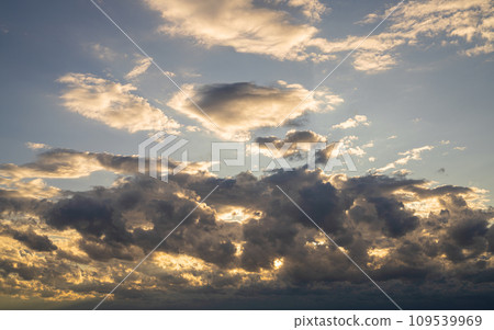 Sky with dramatic clouds Sky with dramatic clouds 109539969
