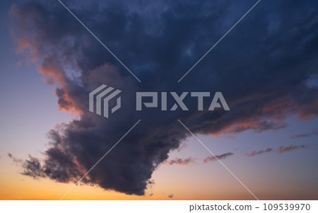 Sky with dramatic clouds Sky with dramatic clouds 109539970
