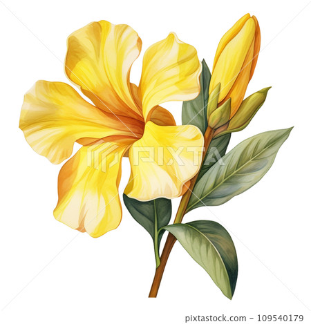 flowers in the pot 109540179
