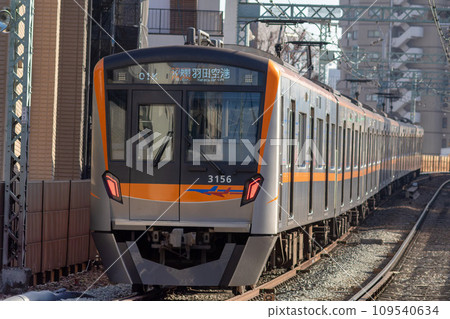 Airport Express Keisei Train bound for Haneda Airport Airport Express Keisei Train bound for Haneda Airport 109540634