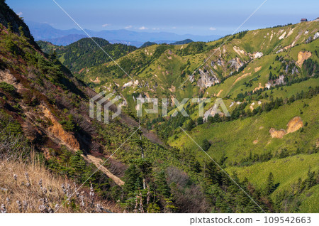 View towards Mt. Yokote, Shibu Pass 109542663