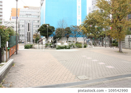 JR Kameido Station Scenery in front of the station Kameido Ekimae Park 109542990