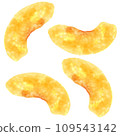Dried Fruit Peach 109543142