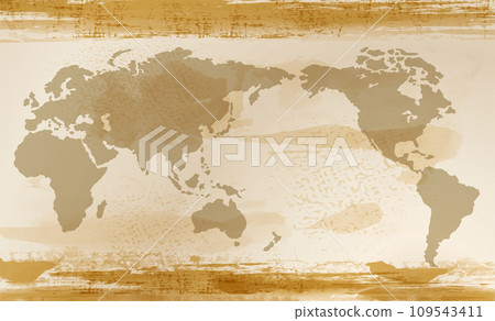 Old map texture vintage world map Old map texture vintage world map 109543411