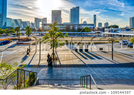 江東區的都會風景、東京有明站 國際展示站 109544397