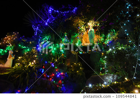 Virgin Mary of Lourdes statue at Oe Cathedral, Amakusa City, Kumamoto Prefecture Virgin Mary of Lourdes statue at Oe Cathedral, Amakusa City, Kumamoto Prefecture 109544841