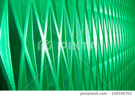 Green leather texture. able to use as a background 109546763
