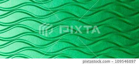 Green leather texture. able to use as a background 109546897