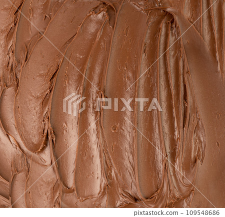 Melt Chocolate Texture Background, Chocolate Sauce Pattern, Cocoa Hazelnut Cream, Textured Chocolate 109548686