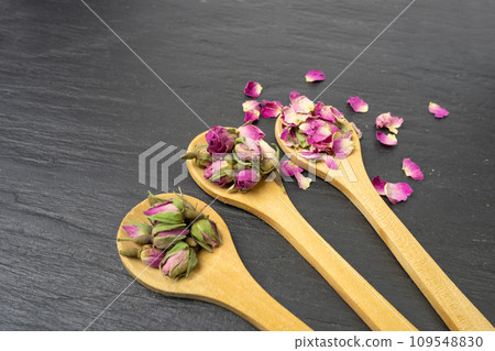 Dry Rose Buds, Roses Petals for Pink Flower Tea, Dried Persian Rosebuds, Rose Buds Textured Flowers 109548830