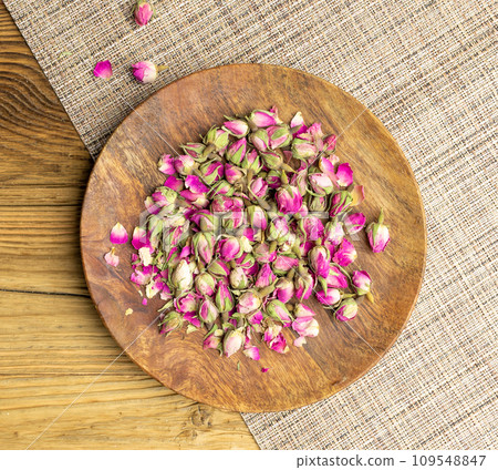 Dry Rose Buds, Roses Petals for Pink Flower Tea, Dried Persian Rosebuds, Rose Buds Textured Flowers 109548847