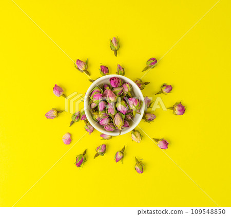 Dry Rose Buds, Roses Petals for Pink Flower Tea, Dried Persian Rosebuds, Rose Buds Textured Flowers 109548850