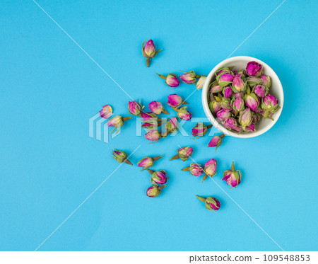 Dry Rose Buds, Roses Petals for Pink Flower Tea, Dried Persian Rosebuds, Rose Buds Textured Flowers 109548853