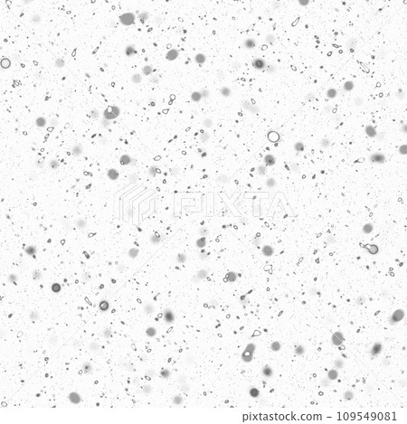 Snow overlay. Christmas snow background isolated on transparent background. Snowflakes. 109549081