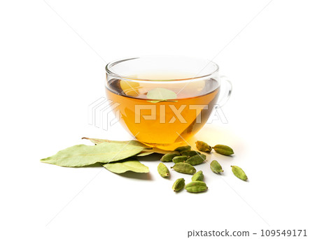 Bay Leaves Tea, Laurel Leaf Drink, Natural Spicy Bayleaf Infusion, Fragrant Beverage, Aromatic Spice 109549171