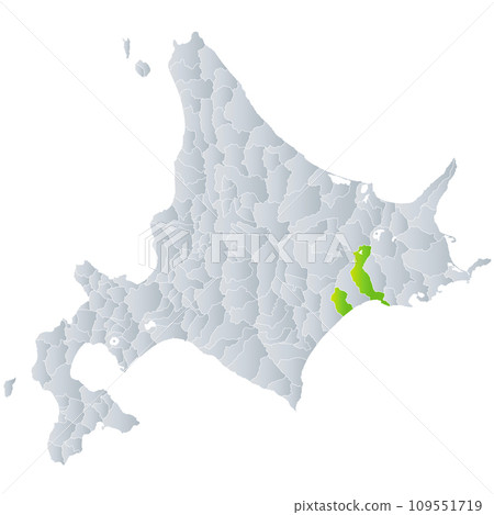 釧路市和北海道地圖 釧路市和北海道地圖 109551719