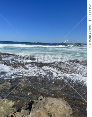 beautiful sea in the morning 109553498