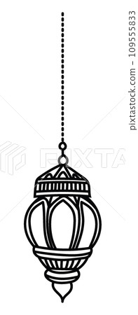 Ramadan Kareem hanging lantern 109555833