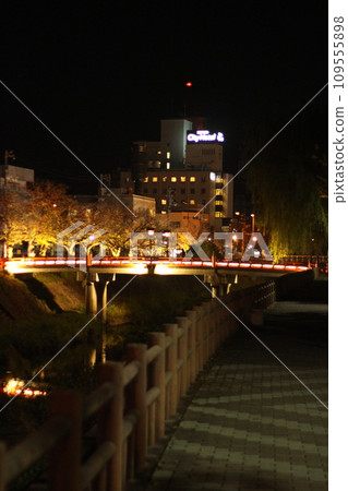 鳥取市夜視圖 鳥取市夜視圖 109555898