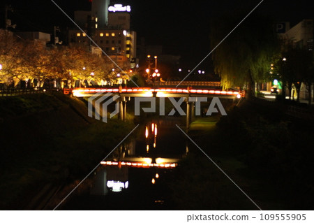鳥取市夜視圖 鳥取市夜視圖 109555905