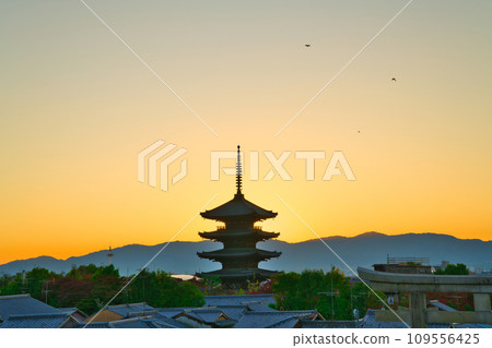 【京都府】11月的紅葉季節，京都街頭擠滿了遊客 109556425