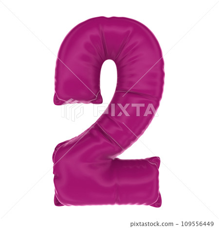 Follow Number 3D Render Follow Number 3D Render 109556449