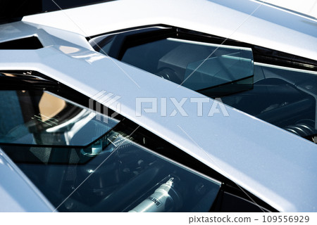 super car engine hood 109556929