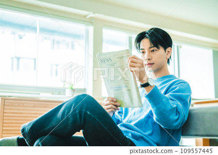 20多歲的年輕人的肖像 109557445