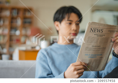 20多歲的年輕人的肖像 109557458
