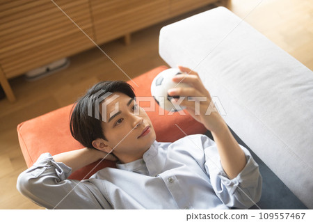 20多歲的年輕人的肖像 109557467