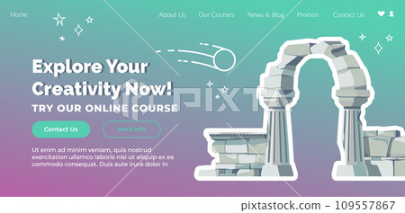Try online course for creativity, lessons web Try online course for creativity, lessons web 109557867